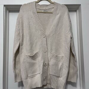 American Eagle Long Button Cardigan